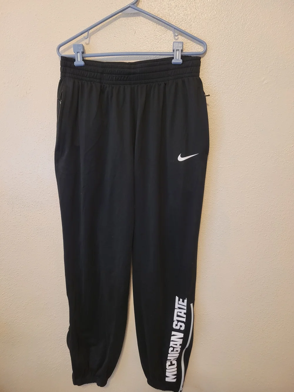 Nike Michigan State Spartans Dri-FIT Pants Men's Large Black MSU
